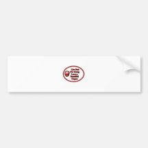 Live Fast Red The MUSEUM Zazzle Gifts Bumper Sticker