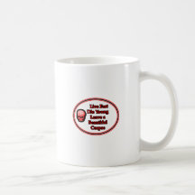 Live Fast Red The MUSEUM Zazzle Gifts Mug