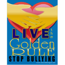 live golden rule stop bullying photo cut outs
