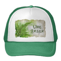 LIVE GREEN Eco Enviro Gift Items for Earth Day Hat