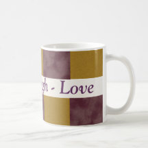 Live Laugh Love Mosaic Mug