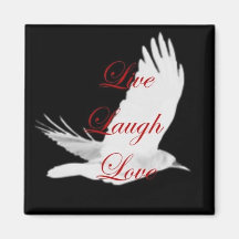Live Laugh Love Refrigerator Magnets
