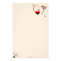 Live laugh love Stationary Custom Stationery