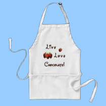 Live Love Chocolate aprons