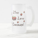 Live Love Chocolate Coffee Mugs