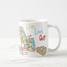 Live..Love..Quilt Coffee Mug