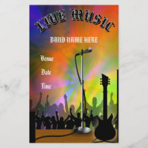 Live Music Concert/Party Flyer