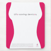 Live-saving devices mousepad