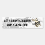 Live to Knit Customisable Bumper Sticker