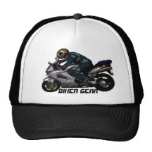 Live To Ride Motorbiker Trucker Hats
