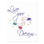 Live Your Dream Post Cards