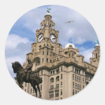 Liverpool - Liver Building Sticker