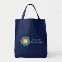 Livin' Bahá'í Life Canvas Bag