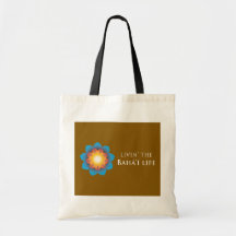 Livin' Bahá'í Life Canvas Bags
