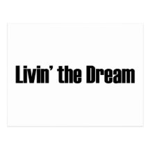 Living The Dream Postcards