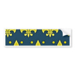 Liz Flower Sign - Fleur-de-lis bumper stickers