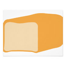 loaf of bread icon custom announcement