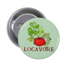 Locavore Pinback Button