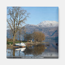 Loch Lomond, central Scotland Refrigerator Magnets