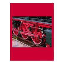 LOCOMOTIVE POST CARD