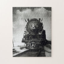 Locomotora a vapor rompecabezas