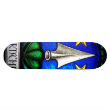 Loertscher Family Crest Skate Boards