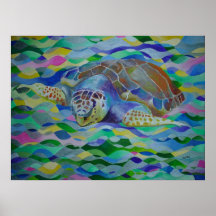 Loggerhead Turtle Posters