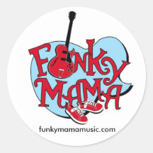 logobestblue, funkymamamusic.com sticker
