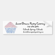 logoc, Sweet Dreams Pastry Catering LLC, Sweetd... Bumper Sticker