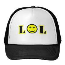 LOL Smiley Face Hat
