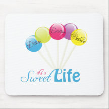 lollipop design mousepads