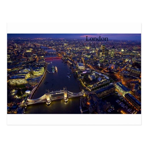 London at night (by St.K) Post Cards