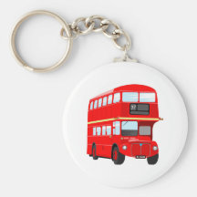London Bus Keychain