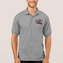London Bus with Union Jack t shirts and gifts