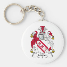 London Family Crest Keychain
