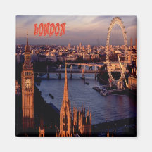 London Fridge Magnet Souvenir