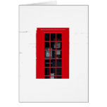 LONDON PHONE BOOTH CARDS