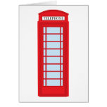 London phone booth cards