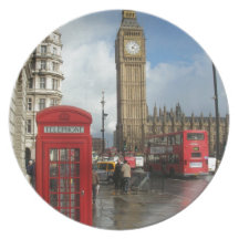 London Phone box & Big Ben (St.K) Plates