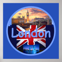 LONDON POSTER Print
