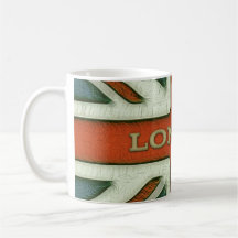 London UK Flag Mugs