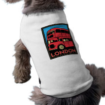 london westminster england art deco retro poster pet clothing