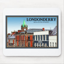 Londonderry / Derry - Magazine Street Mouse Pad