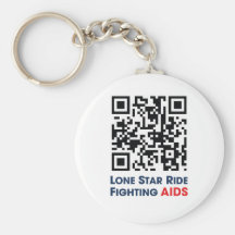 Lone Star Ride Tag Keychain