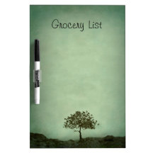 Lone Tree on Sea Green Grocery List