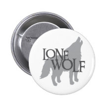 LONE WOLF PIN