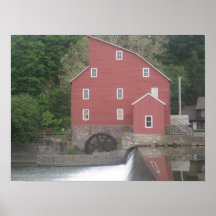 Lonely Mill Colour Poster
