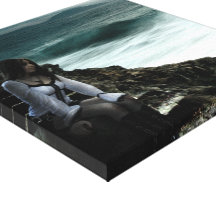 Lonely Ocean Gallery Wrap Canvas
