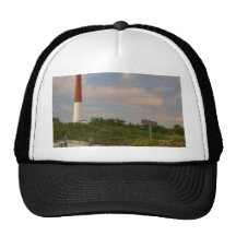 Long Beach Island Light House New Jersey USA Mesh Hat