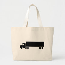 long black truck icon bags